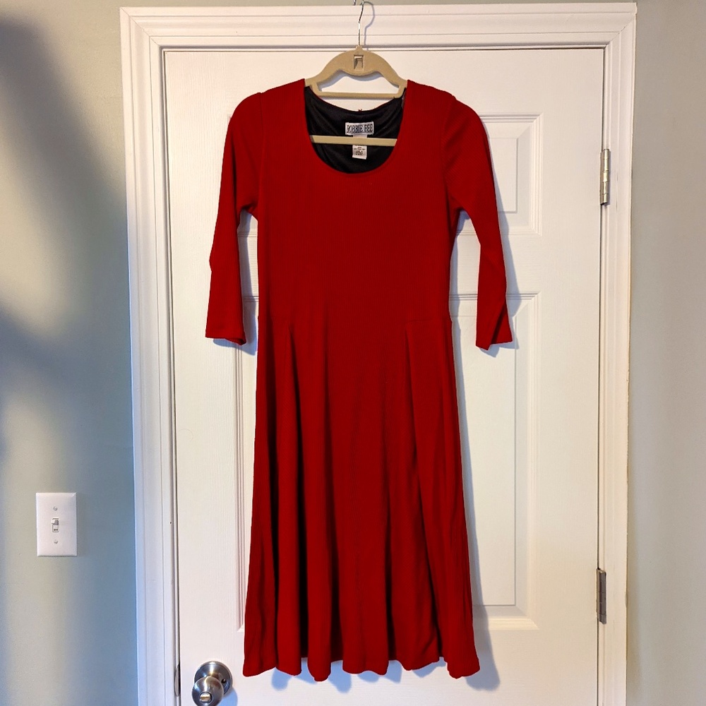 Red Aline Dress